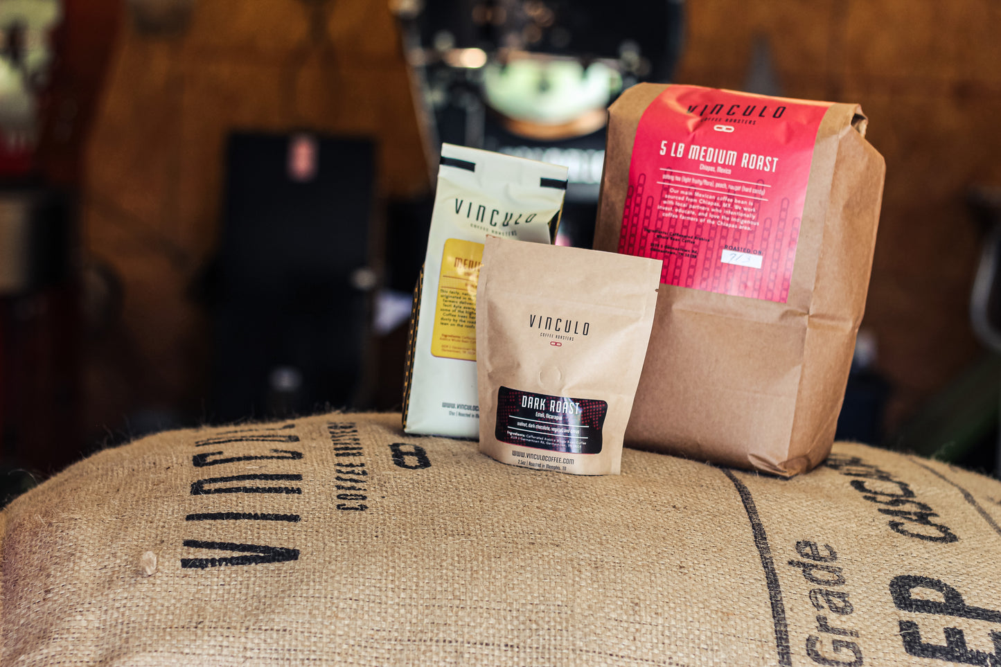 Vinculo Coffee Sample Bags (2.5oz)